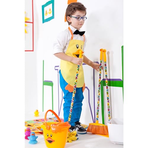 Miniatura 6 de Vigar - Kids Set De Barrer Con Escoba Y Recogedor Infantil Ducks