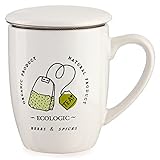 Taza Mug infusiones ECO tapa 350 ml en estuche