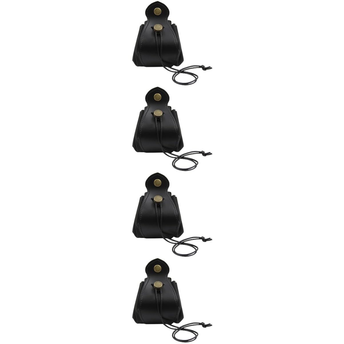 Toyvian 4 Pz Custodia Per Dadi Memorizzazione Delle Carte Collezionabili Sacchetti Per Bomboniere Con Coulisse Borsa e Vassoio Per Dadi Freddo Buste Biliardo Bloccabile Borse Filtro Pelle