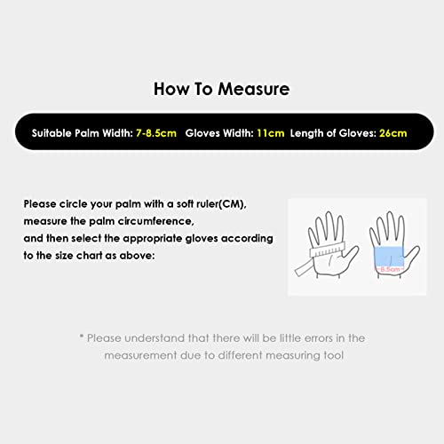 Snario Luva Universal Tamanho Único À Prova de Vento/Design de Resistência à Água Forro de Pelúcia Q