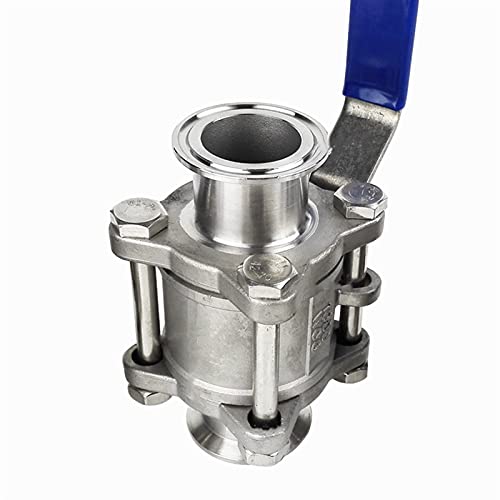 Robinet à Bille en Acier Inoxydable 1-1/4 pouce à virole robuste - 5
