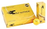 Chromax High Visibility Distance Golf Ball, Gold