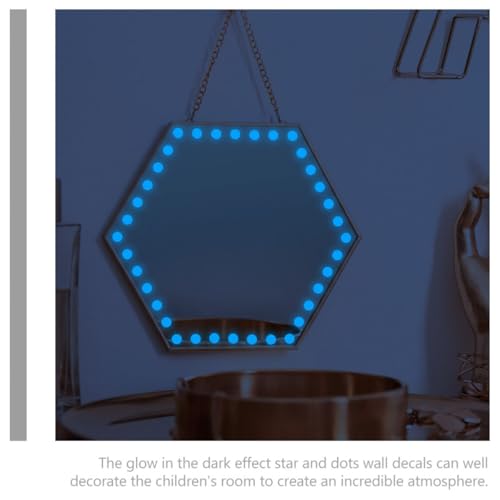 Calcomanías de Estrellas Luminiscentes para Pared Azul 2 Pzs miniatura 4