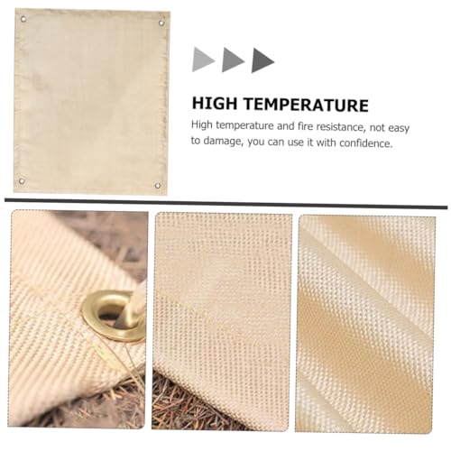Protection sol extérieur Toyvian tapis ignifuge durable - 7
