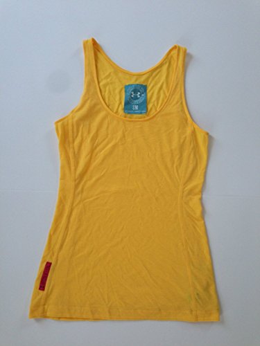 Débardeur jaune grande taille pour femme au style uni épuré