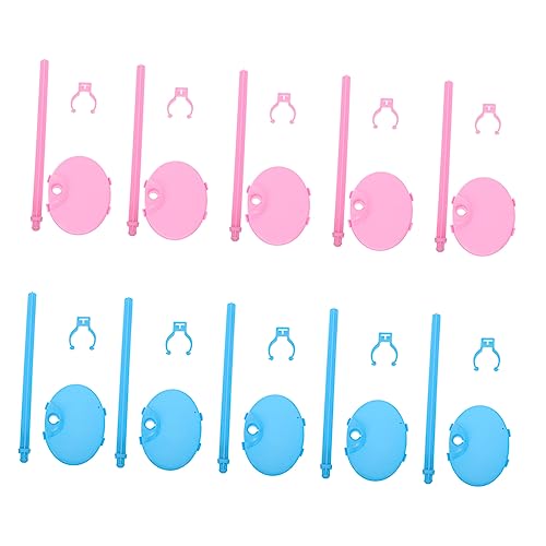 LIOOBO Doll Support Frame 20pcs Set Plastic Boys and Girls Creative Play Stands for Dolls