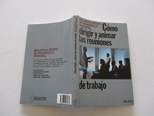 Portada de Como dirigir y animar reuniones de trabajo
