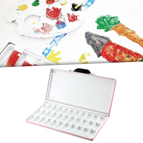 Paleta de acuarela con tapa para evitar que tus pinturas se sequen 7