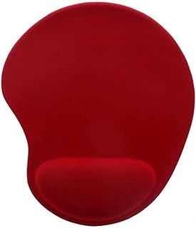 Generic Zero Mouse Pad With Gel Wrist Support - Red