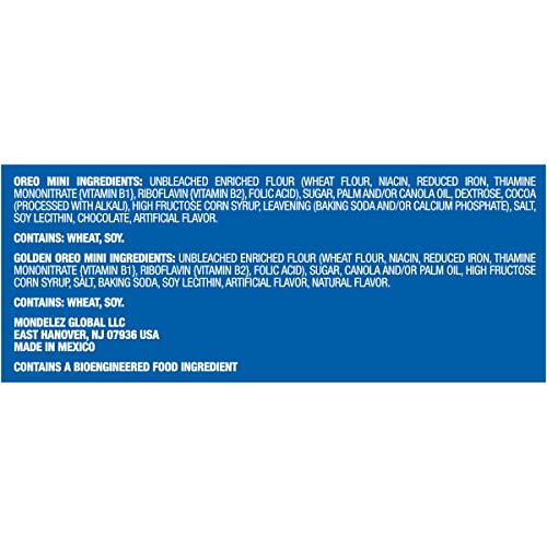 Oreo Mini Mix Sandwich Cookies Variety Pack, 20 Snack Packs #TOP6