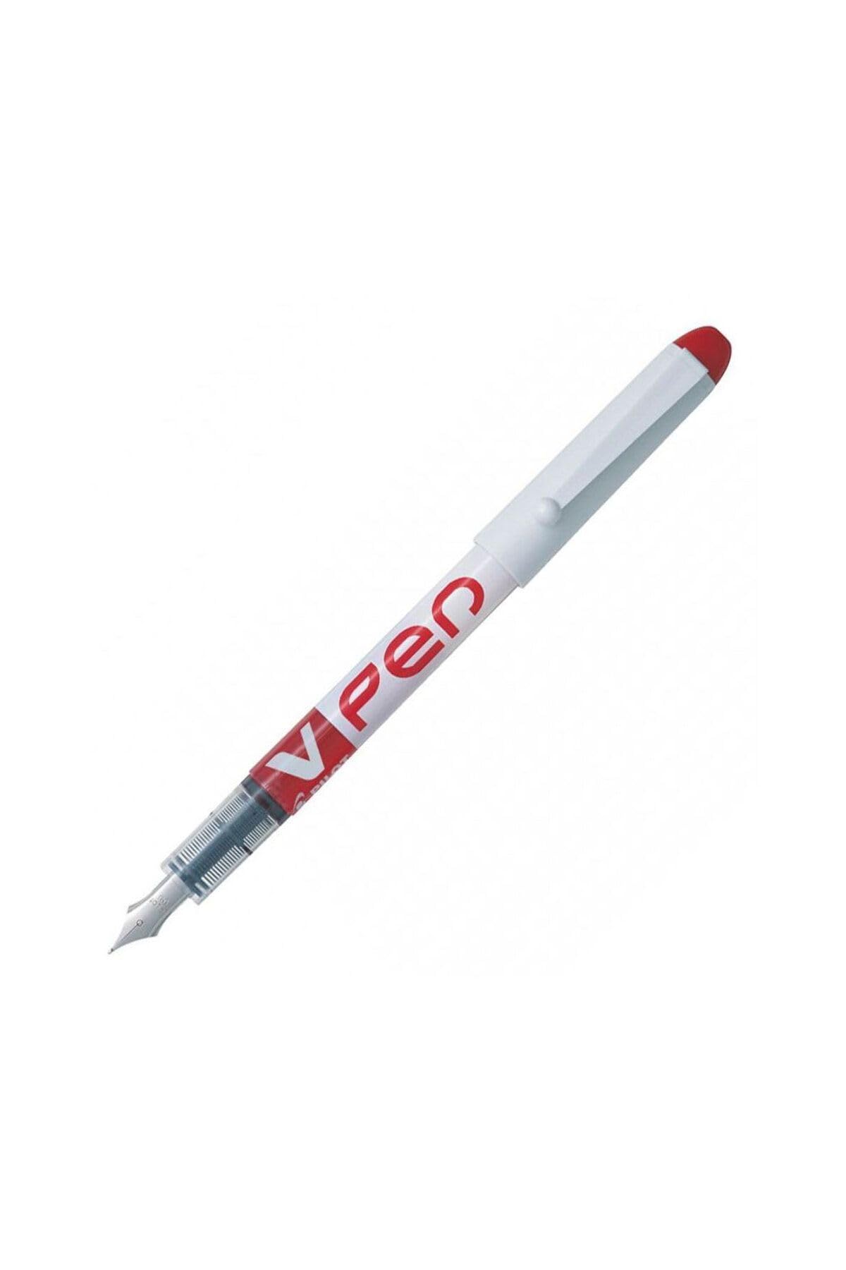 Pilot V Pen Disposable Fountain Pen - Red — image 1
