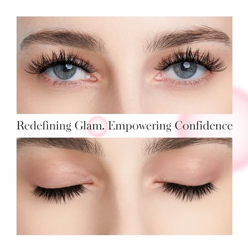 Image of Cluster Lashes Wispy Lash Clusters, 168pcs D Curl Natural Volume Lashes Clusters, DIY Individual Eyelash Extensions with Soft Ultra-thin Band, 9-16mm (56D)