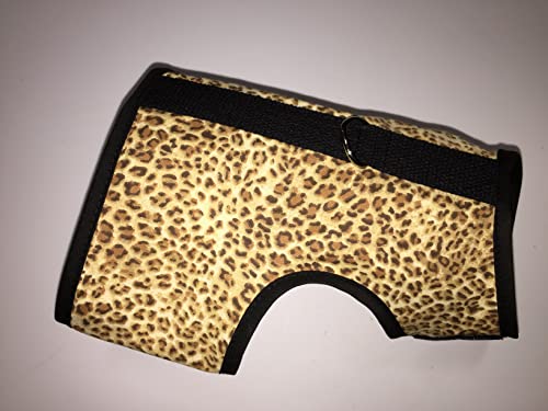 Arnés para Gatos Kitty, tamaño Extragrande, Estampado de Leopardo