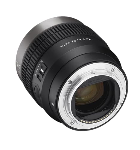 Image of Samyang V-AF 75mm T1.9 FE Lens for Sony E (Black)