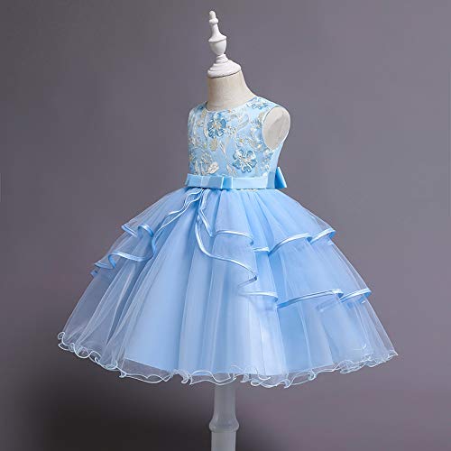 女の子服学歩子供プレワンピース薄紗姫ドレスノースリーブパーティー