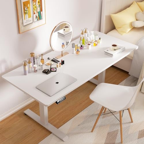Electric standing desk adjustable