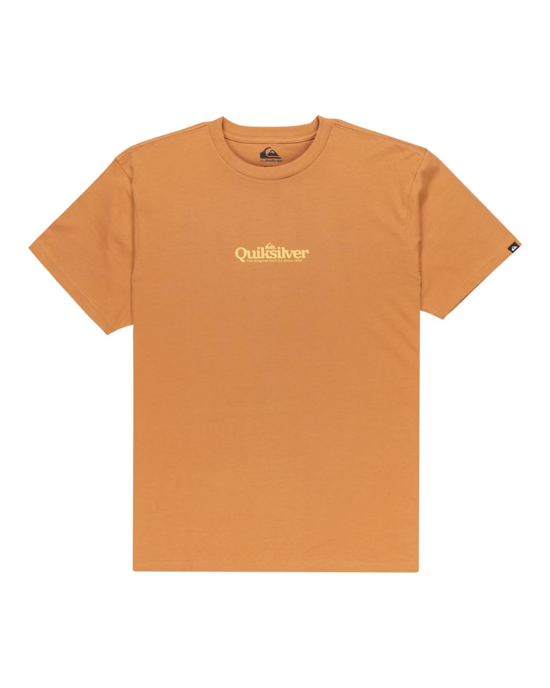 Quiksilver Short-Sleeved T-Shirt EV Fineline SS Boy's Brown 16