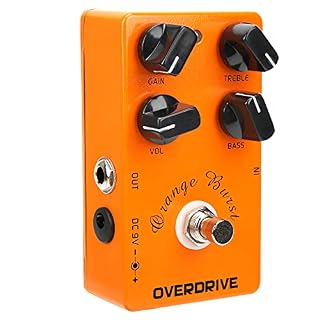 Pédale d’effet guitare, pédale d’effet Overdrive effet guitare pour diffusion en direct - Les Beatles, Paul McCartney, John Lennon, RIngo Starr, George Harrison