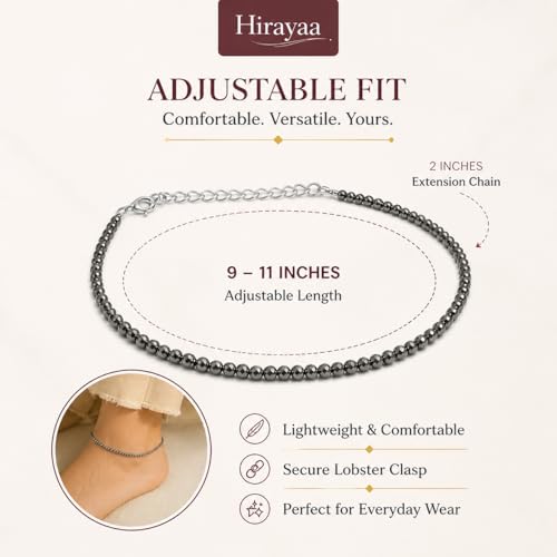Image of Natural Pyrite Anklet for Women and Girls, Original Pyrite Anklet