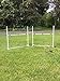 Dog Agility Equipment Single Bar Jumps | Set of 2 Jumps