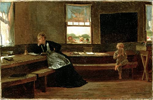 Toile Winslow Homer la récréation de midi pour sublimer votre décoration salon