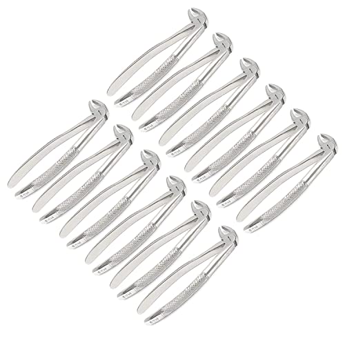 AAPROTOOLS Set of 12 Dental EXTRACTING Forceps #MD3 Dental Extraction Instruments A+ Quality