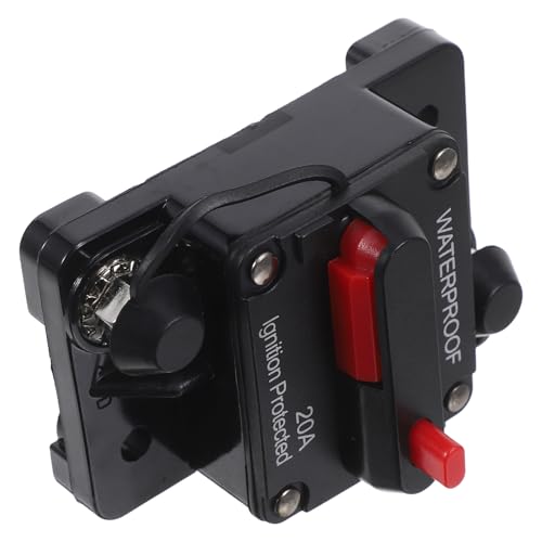 Disyuntor de audio de 20A fusible compacto 12-36v para vehículos todoterreno