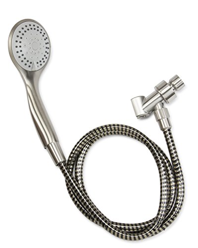 Keeney K744BN Regadera de mano Stylewise 3 funciones Acabado Cepillado en Níquel miniatura 1
