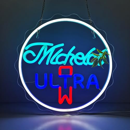 Beer Neon Sign Cool Neon Bar Led Sign,Dimmable Led Light Neon Signs For Man Cave Dorm Home Bar Shop Pub Bistro Party Garage Decor Gifts.