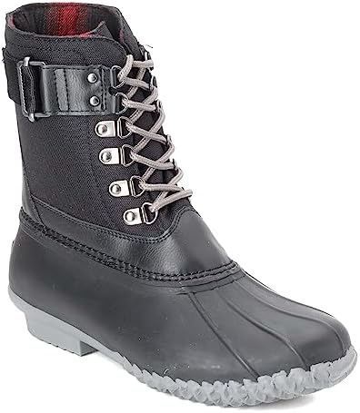 JBU by Jambu Women's Cordera Waterproof Rain Mid Calf Boot, Black, 6.5 | Image 3