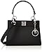 Lacoste NF3822DC, Top Handle Bag Femme, Noir, Taille Unique