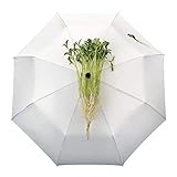 Einzigartiges Design: Interessantes und elegantes Druckdesign, unverwechselbares Muster-Design, unterscheidet sich mit dem gewöhnlichen reinen Schwarz, auch wenn die Menge überfüllt ist, Regen draußen strömt, aber Sie können auch auf einen Blick aus der Menge finden. 8 Faser-Schirmknochen, widerstehen starkem Wind, um zu verhindern, dass der Regenschirm kaputt geht.