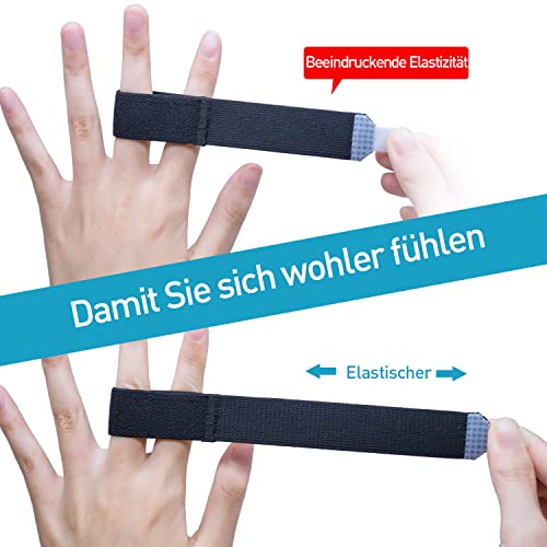 Sumifun 4 Zehenbandage für kleiner zeh gebrochen, Hammerzehen Zeh Schiene für Hammerzeh, Zeh Gebrochen Zehenkissen