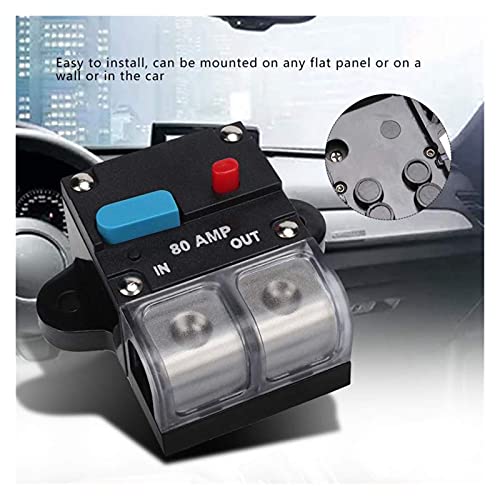 Disyuntor de audio para coche de 150A con restablecimiento automático 6