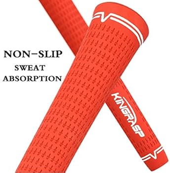 Amazon | KINGRASP ゴルフグリップ 【8本】 スタンダードモデル ラバー