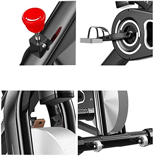 Image of Indoor Cycling Bike Stationary Exercise Bike Comfortable Seat Cushion for Home Cardio Workout Bike