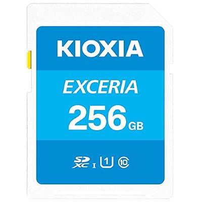 KIOXIA Exceria SD MicroSD Memory Card 256GB 100MB/s Full HD Recording UHS Speed Class 1
