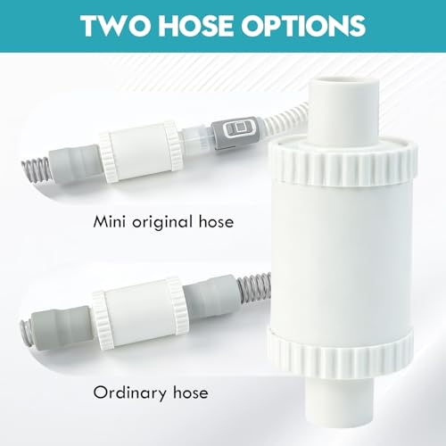 Image of CPAP Muffler for AirMini - Compatible with Transcend Travel and ResMed AirMini CPAP Machines. Includes CPAP Hose Adapter and Noise-Absorbing Sponge to Effectively Reduce White Noise for Quieter Sleep