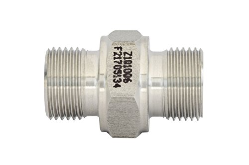 Dicsa Z101012 Adaptador, Acero Inoxidable, Bsp Macho