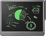 TUGAU LCD Writing Tablet 15 Inch, Erasable Electronic Writing Pad, Large Doodle Board, Portable...