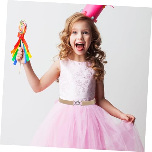 KESYOO Elastic Waist Belt for Boys Comfortable Stretchy Belt for School Uniforms Casual Wear Durable Elastic Webbing for All4