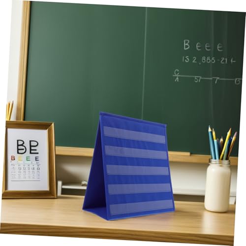 Tableau de Poche Autoportant Double Face Operitacx, Structure Triangulaire Stable - 7
