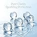 Sukh 190 Pcs Clear Marbles for Vase Filler - Small Round Glass Beads 0.39In Transparent Glass Marbles for Vases,Aquariums,Home Decoration,Games,1LB