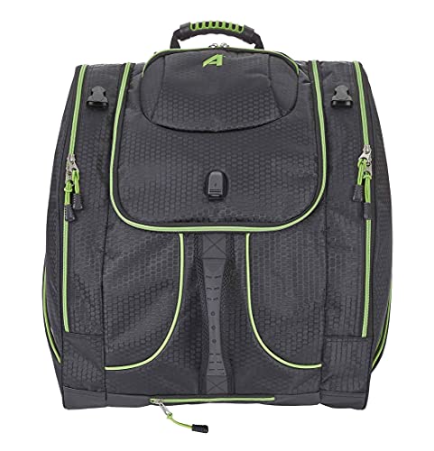 Athalon Ultimate Everything XL USB Bootbag,Lime/Black