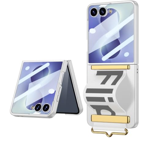 Étui Galaxy Z Flip8 antichoc argenté pour sécuriser vos déplacements urbains