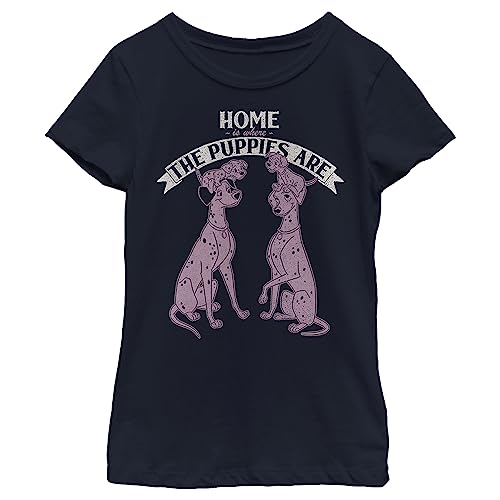 Disney Girl's Home Sweet Dogs T-Shirt