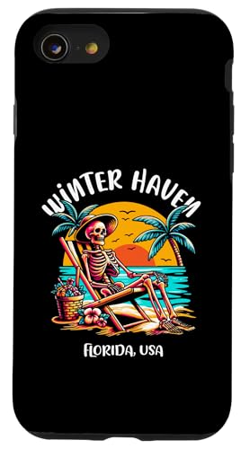 Winter Haven Florida �ʔ����X�P���g�� �������z�̃f�U�C�� �X�}�z�P�[�X iPhone SE (2020) / 7 / 8 �p