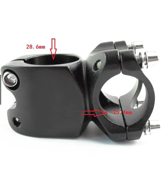 Image of FASTPEDAluminum Alloy Bicycle Handlebar Riser Stem for Mountain Bike, Road Bike, Cycling (C)