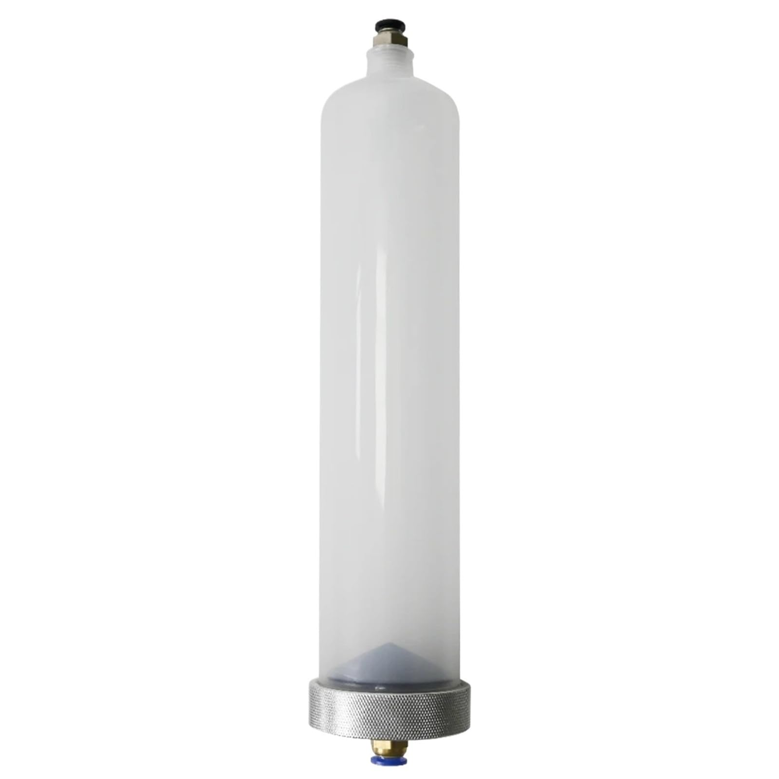 Kompatibel for 3D-Drucker, Ton-PP-Material, Zylinder 0,5 l, mit Deckel und Stopfen-Zubehörteilen(1PC 0.5L)