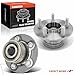 A-Premium 2 x Rear Wheel Bearing and Hub Assembly with ABS Ring & 5-Lug Compatible with Chrysler Neon 2000-2002, PT Cruiser 2001-2010, Dodge Neon 2000-2005, SX 2.0 2003-2005